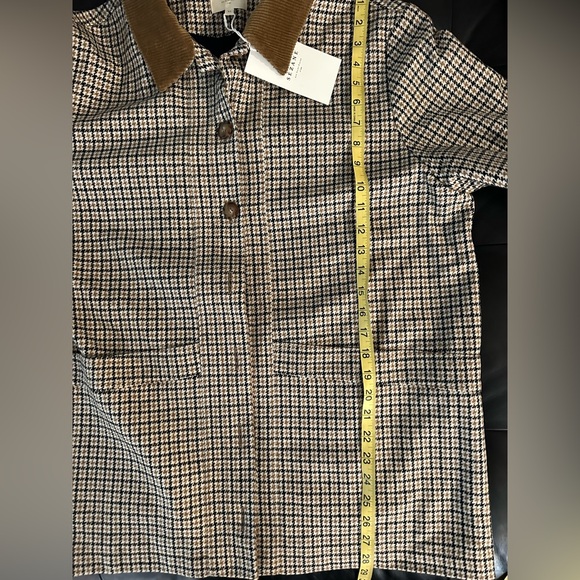 Will Jacket - Navy Ochre Houndstooth - Picture 6 of 7